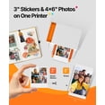 thumbnail image 2 of Impresora de Fotos Liene Amber M110 Bluetooth para Papel 4x6 y 3x3, 2 of 9
