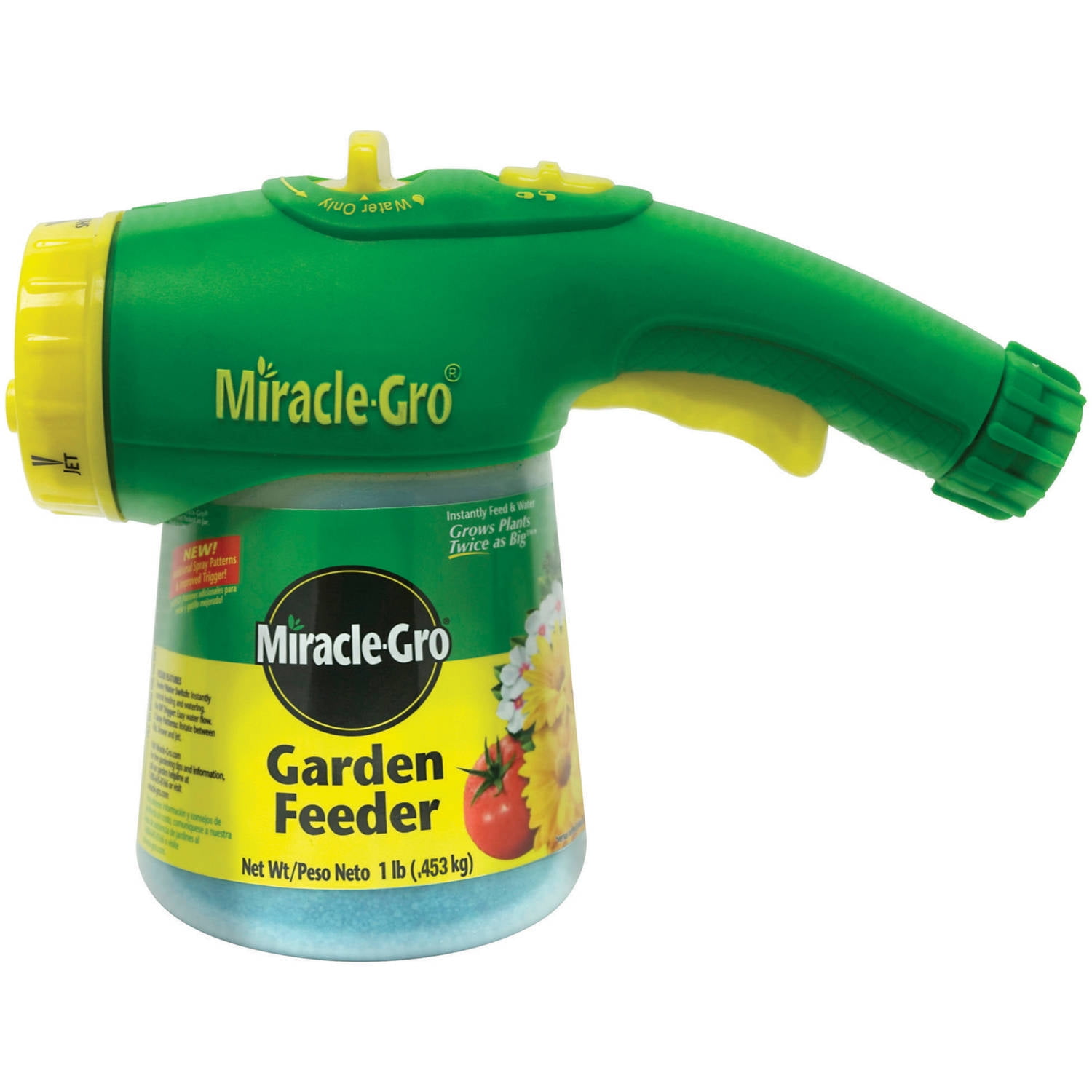 MiracleGro Garden Feeder with 1Pound MiracleGro All Purpose Plant Food (Plant Fertilizer