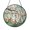 Acrylic 3.5 Inch, variant on Floral Easter Egg Tree Stained Glass Style Suncatcher Window Hanging Decor, Decorative Egg Tree Glass Panel Art for Spring Window Decoration, Colorful Botanical Holiday Ornament