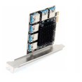 thumbnail image 5 of Pcie USB 3,0 1 a 6 Oro Ranura Pci-e Pci Express Riser Tarjeta 1x a 16x Multiplicador Feliz Sencillez, 5 of 5