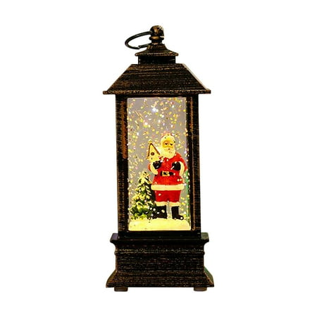 

Naughtyhood Christmas 2022 Christmas Simulation Small Oil Lamp Square Wind Lantern Scene Decoration 120ml Home Decor Clearance
