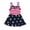 Blue, variant on ibuvkizy Girls Summer Dresses Baby Princess Dress Girls Dress Striped Independance Day Children Suspender Flag Day Dresses Toddler Birthday Party Gown Kids Cute