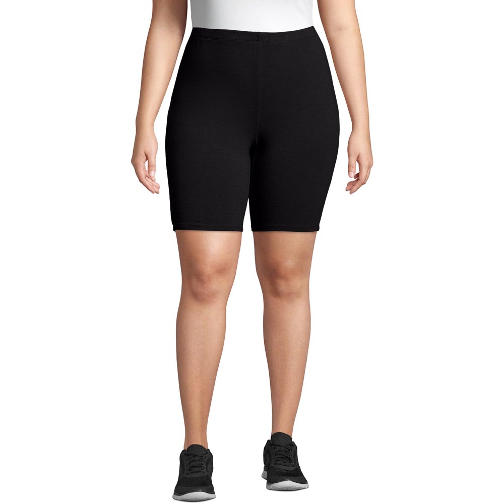Just My Size Just My Size Women's Plus Size Stretch Jersey Bike Short