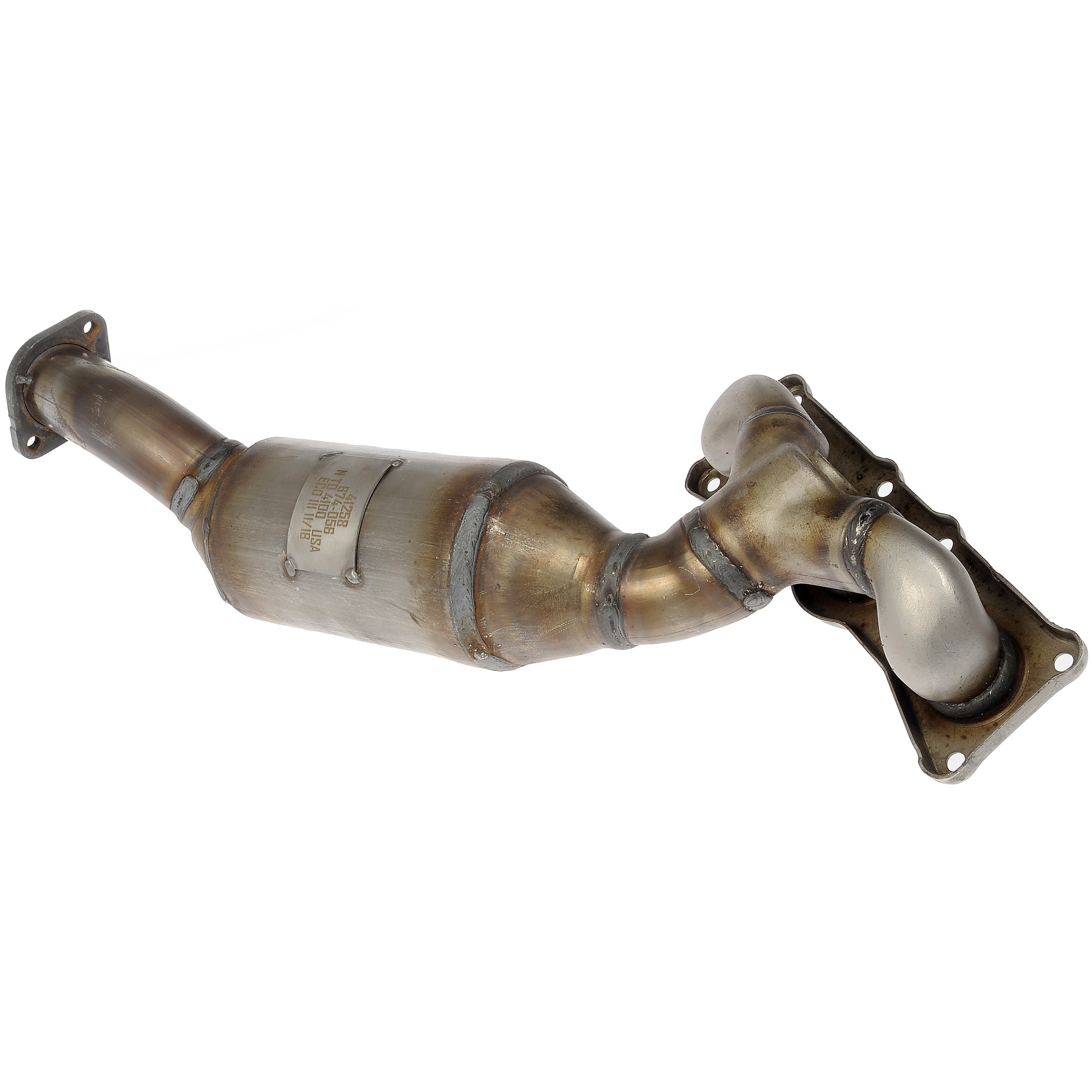 Dorman 673-056 Rear Catalytic Converter with Integrated Exhaust Manifold for Specific BMW Models