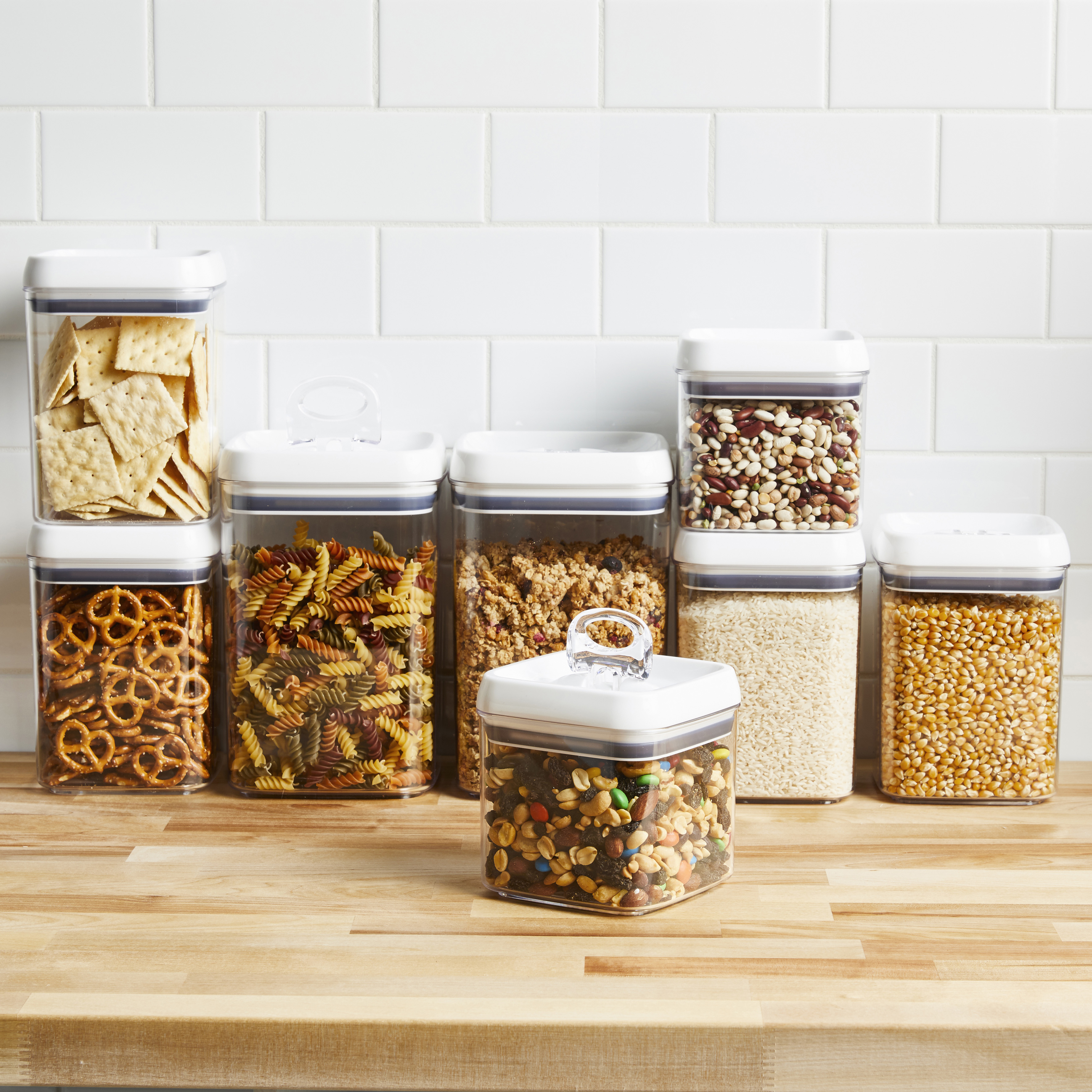 Better Homes & Gardens Canister Pack of 8 - Flip Tite Food Storage Container Set - image 2 of 6