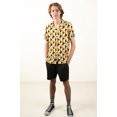 thumbnail image 3 of Ragstock Pimento Button Up Shirt, 3 of 4