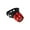 Red, variant on Riforla LED Bicycle Bike Front Rear Tail Helmet Flash Light Safetys Warnings Lamp Fine Red