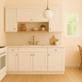 thumbnail image 4 of Design House Brookings Solid Wood Ready to Assemble Shaker Sink Base Kitchen Cabinet (48 x 34.5 x 24), White, 4 of 20