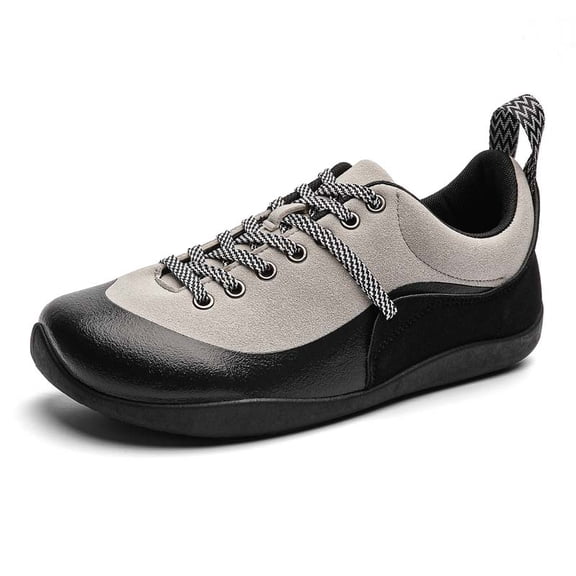 Men's Blue and Black Outdoor Casual Sneakers, Breathable Comfort Walking Shoes