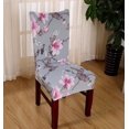 thumbnail image 1 of Spandex Chair Covers Soft Super Fit Stretch Removable Short Dining Chair Protector Cover Banquet Chair Seat Protector for Dining Room Ceremony Home  Wedding, 1 of 5
