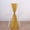 Mustard Yellow, variant on Efavormart 5 Pack Natural DIY Premium Designer Chiffon Chair Sashes 22" x 78"