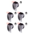 thumbnail image 1 of Soidarity Air Bangs Invisible Sin costuras Postizos Fibra de alta temperatura Mujeres Fringe Peinado Accesorios para boda diario No.1 No.1 5piezas, 1 of 6