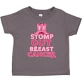 thumbnail image 3 of Inktastic Stomp Out Breast Cancer with Pink Cowgirl Boots Boys or Girls Toddler T-Shirt, 3 of 5