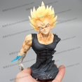 thumbnail image 3 of Busto de Vegeta mágico de siete Dragon Ball Gk, modelo hecho a mano, colgante, regalo periférico de anime, modelo colgante, estatua, 3 of 5