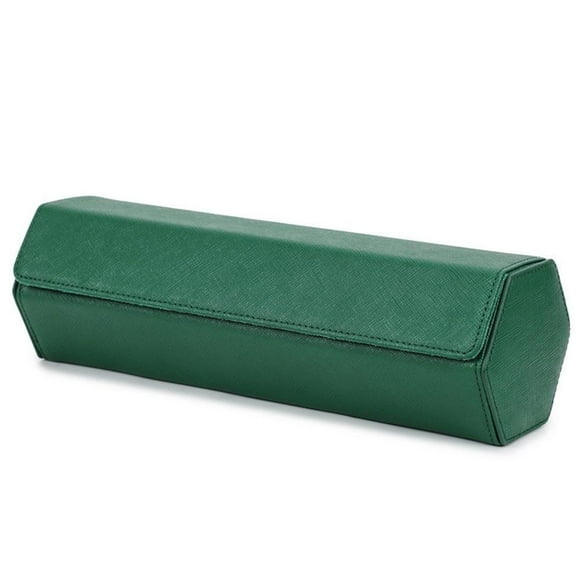 Expandable Watch Organizer Green Color Watch Storage Cylinder Case