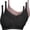 BK4, variant on 3 Pack Wireless Side Support Bra Back Hook Bra Soft Back Closure Bra Back Support Bra Light Support Back Bra Wireless Bras for Women Comfort Back Bra Back Closure Bra Wireless Side Support Bra