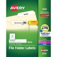 thumbnail image 1 of Etiquetas autoadhesivas permanentes AVERY AVE5366 para carpetas de archivos, 1 of 8