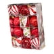 thumbnail image 1 of 12 bolas navideñas, adornos navideños, adornos colgantes DIY para Navidad. Rojo, 1 of 9