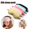 thumbnail image 2 of Elegant Fashion Sleep Mask Natural Sleeping Eye Mask Eyeshade Cover Shade Eye Patch Soft Portable 100% 3D Silk Eye Care Mask, 2 of 4