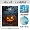 thumbnail image 3 of Diamond Art Kits for Adults - 5d Spooky Pumpkin Moonlit Scene Diamond Painting for Adults, Diamond Art for Adults Beginners, Diamond Painting Kits for Adults for Home Wall Decor, 3 of 7