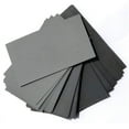 thumbnail image 1 of 10 Pcs Papier de Verre Humide / Sec 3 Po*5-1/2 Po 2500Grit, 1 of 5