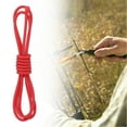 thumbnail image 5 of Archery D Loop Rope 2 FT, Bow D Loop String Release Material Nock Wire Nocking Loop, Blue Red, 5 of 7