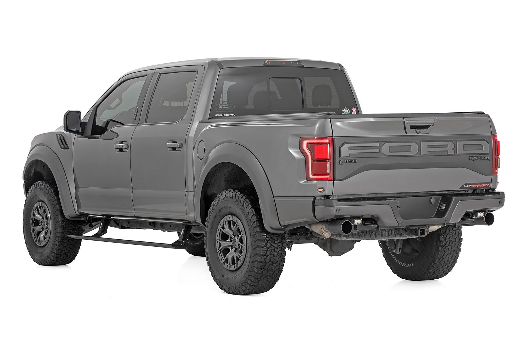 Rough Country LED Power Running Boards for 2015-2026 Ford F-150 - PSR71520