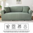 thumbnail image 4 of Sofa Cover Elastic Couch Protector Slipcover 3 Seater Washable Furniture Dust-Proof Cover, 4 of 7
