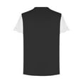thumbnail image 5 of iHengLiXing Summer Tops for Womens Dressy Casual Fashion Woman Casual-Neck Vintage Solid Mesh Blouse Short Sleeve T-Shirt Summer Black XL, 5 of 7