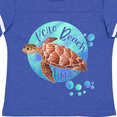 thumbnail image 4 of Inktastic Vero Beach, Florida Swimming Sea Turtle with Bubbles Boys or Girls Toddler T-Shirt, 4 of 5