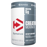 Dymatize Creatine, Micronized Creatine Monohydrate, Unflavored, 0.6 Lb