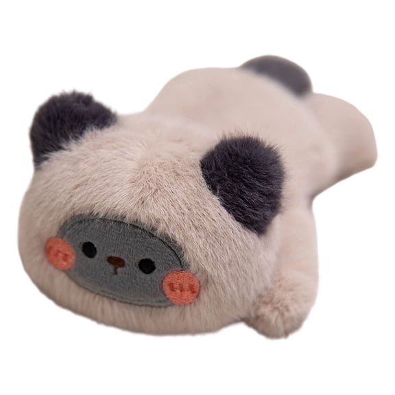 Magnetic Plush Panda Car Decor, Funny Car Magnets, 14 cm Soft Animal Cute Fridge, 3D Kawaii Stuffed Animal Ornament, Magnetic Home Decoration for Dashboard, Side Mirror, Refrigerator