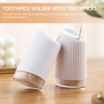 thumbnail image 7 of ACDANC 1 Set Slide Cover Toothpick Holder Plastic Toothpicks Dispenser Holder with Toothpicks, 7 of 7