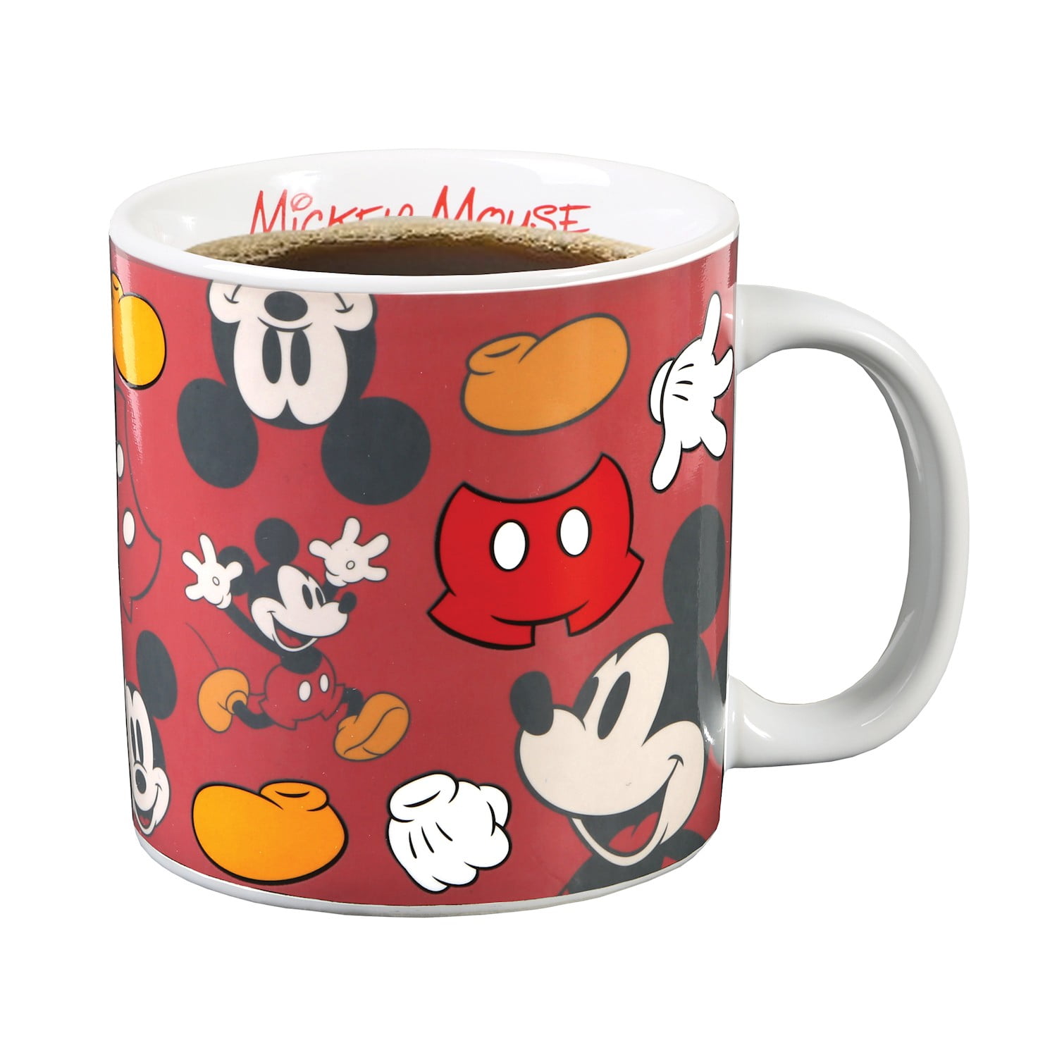 Disney Mickey Mouse Mug Warmer Ceramic Mug 10 OZ / 295 ML