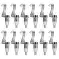 thumbnail image 1 of 12pcs Picture Rail Hooks Professional Wire Rope Hooks Picture Display Hanger Hooks, 1 of 8