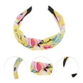 thumbnail image 3 of Unique Bargains 1 Pc Elegant Knot Headbands for Women Yellow, 3 of 6
