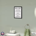 thumbnail image 4 of Funny Bathroom Decor Framed Shadow Box 7x10in (Bathroom Rules Ladies), 4 of 12