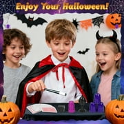 Carsky Kids Magic Kit with Cape & Wand, 300+ Magic Tricks Set with Video Tutorial, Beginner Magic Toy for Kids Ages 6-12, Creative Toys Gift for Boys Girls