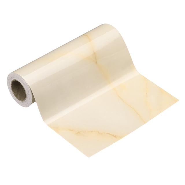 Uxcell Wood Grain Wallpaper Border 6" x 16.4ft Textured Frame Sticker, Agate White