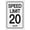 Warning Sign 4, variant on Speed Limit 30 Mph Rust Free Aluminum Sign 8"x12" - Professional Graphics Easy To Mount, Indoor & Outdoor Use, Traffic Speed Limit Sign
