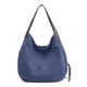 thumbnail image 1 of Los bolsos de lona sencillos son elegantes y versátiles. Azul profundo, 1 of 5