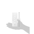 thumbnail image 2 of Morris Products 81061 Lexan Wall Plates 6 Gang Toggle Switch White, 2 of 2