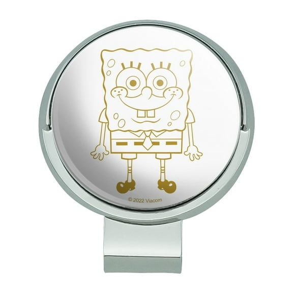 SpongeBob Full Front Golf Hat Clip With Magnetic Ball Marker