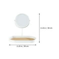 thumbnail image 2 of CNKOO Miroir de Table Miroirs de Maquillage Personnels pour Cosmétiques avec Lumières Blanc, 2 of 8