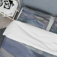 thumbnail image 4 of Designart 'Into the Indigo Stream II' Geometric Duvet Cover Set, 4 of 4