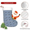 thumbnail image 5 of Disketp Cute Whale Christmas Stockings, Xmas Stocking for Family Holiday Season Décor, Personalized Holiday Indoor Decorations, 5 of 7