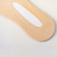 thumbnail image 5 of Cdudpw Women's Toe Socks Summer Cotton Mesh Breathable Running Five Finger Low Cut Ankle Socks,5 Pairs (Beige,One Size), 5 of 6