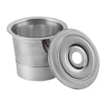 thumbnail image 1 of Cápsula de café de acero inoxidable, cápsula de repuesto fácil de llenar para el hogar, cocina, accesorios recargables para cafetera, 1 of 8