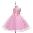 thumbnail image 6 of Esaierr Kids Girl's Tutu Dress Flower Princess Dress 2-10Y Toddler Princess Dress Princess Dresses for Girls,Girls Dress Mesh Tulle Dress, 6 of 7
