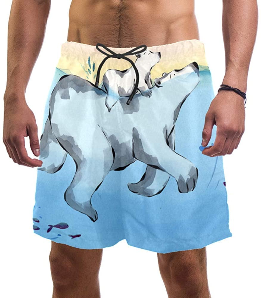 Swim Trunks Quick Dry Bathing Suit 